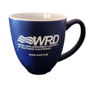 Water Replenishment District Of SoCal Coffee Mug Cobalt Blue